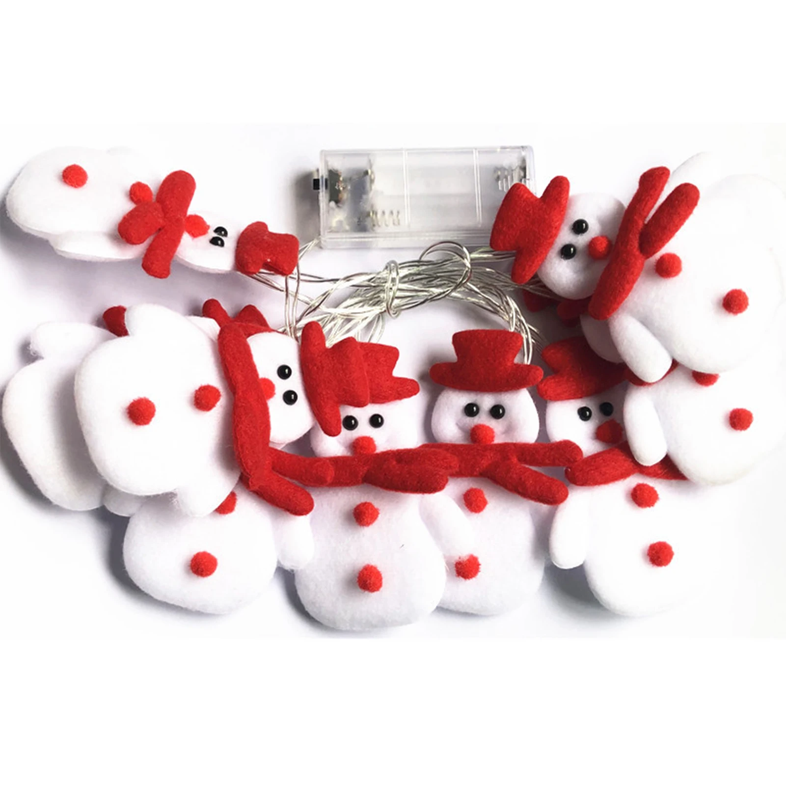 Christmas Fairy String Light Snowman Reindeer Santa Claus Warm Indoor String Lights for Xmas Festive Holiday Battery Operated
Christmas Fairy String Light Snowman Reindeer Santa Claus Warm Indoor String Lights for Xmas Festive Holiday Battery Operated