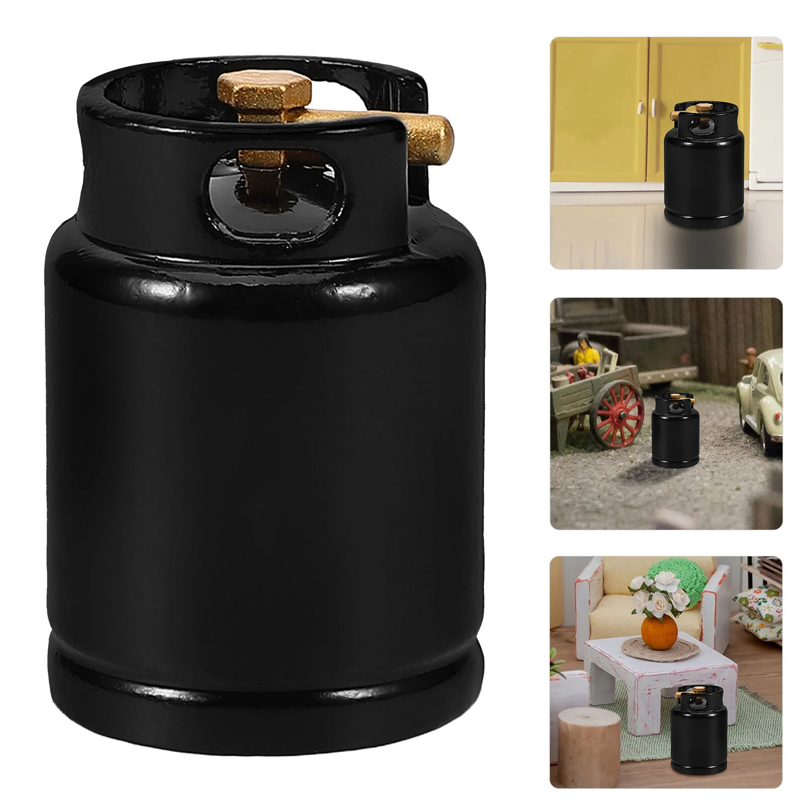 Decorate Dollhouse Kitchen Accessories Alloy Mini Gas Cylinder Model Decoration
Decorate Dollhouse Kitchen Accessories Alloy Mini Gas Cylinder Model Decoration