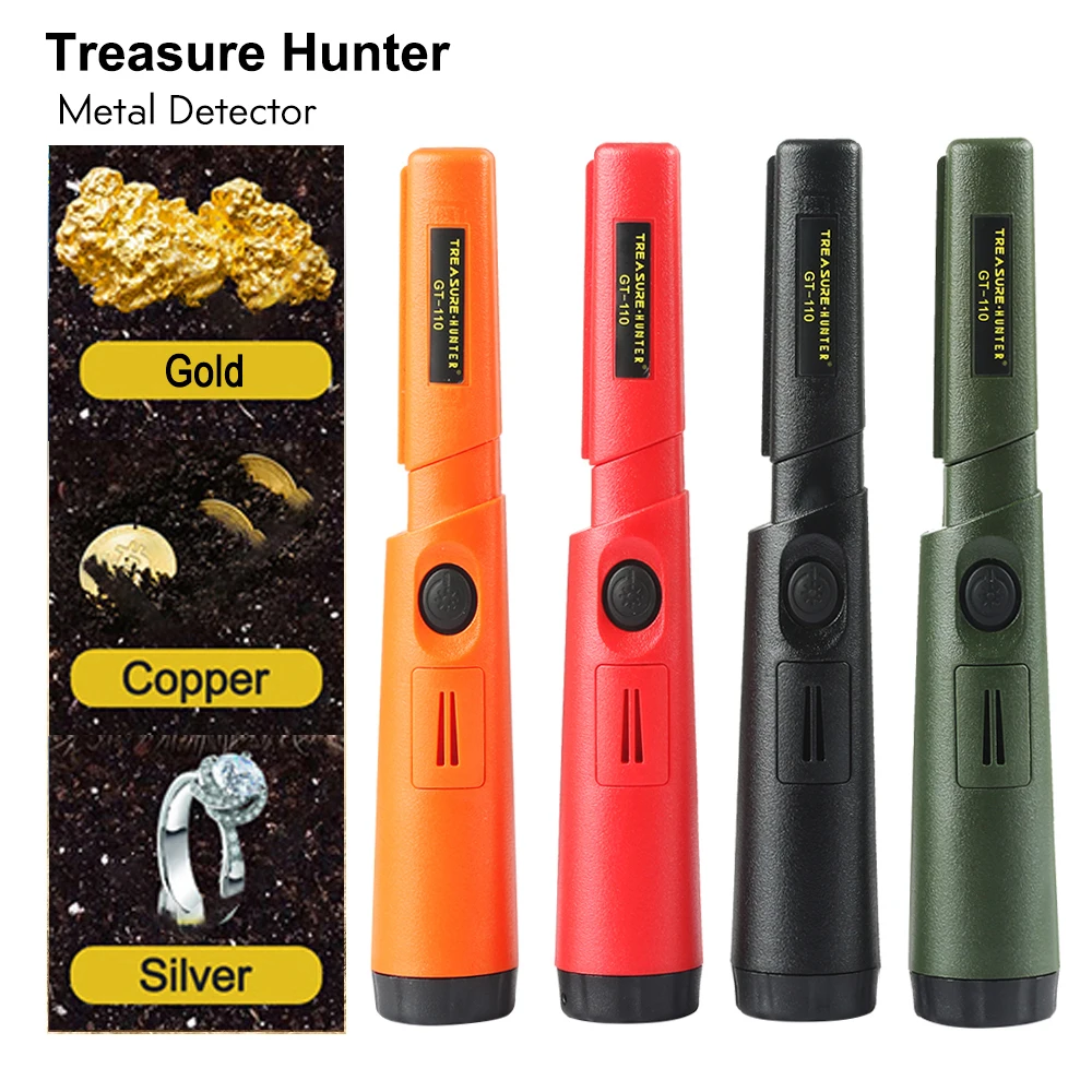 Metal Detector Go-Pointer Handheld Pinpointing Rod for Treasure Search Gold Waterproof Detecting Static Alarm with Bracelet
Metal Detector Go-Pointer Handheld Pinpointing Rod for Treasure Search Gold Waterproof Detecting Static Alarm with Bracelet