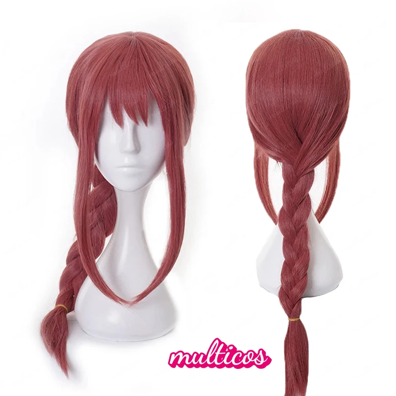 High Quality Makima Cosplay Wig Anime Chainsaw Man Cosplay Long Pink Braided Heat Resistant Hair Role Play Wigs + Wig Cap
High Quality Makima Cosplay Wig Anime Chainsaw Man Cosplay Long Pink Braided Heat Resistant Hair Role Play Wigs + Wig Cap