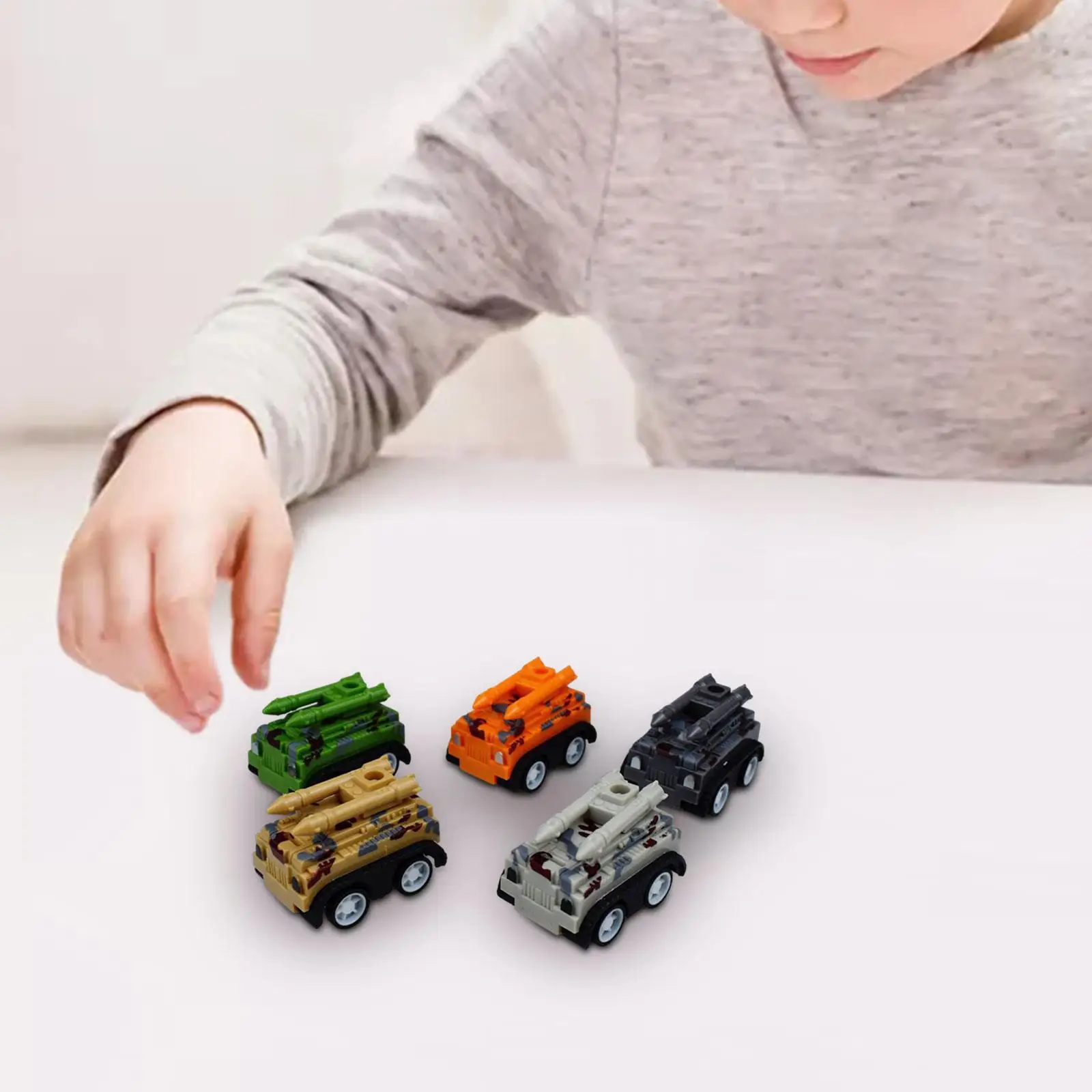 

Inertial Car Toy Touch Toys Portable Missile Vehicle Engineering Vehicle for Party Favors Garden Household Living Room Children