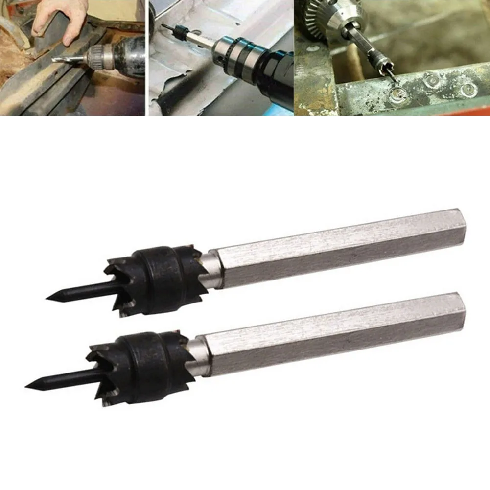 2pcs 5/16inch 3/8inch Spot Weld Drill Bit High Speed Steel Double Sided Tip Drill Bit Metal Hole Drilling Center Drill Cutter
2pcs 5/16inch 3/8inch Spot Weld Drill Bit High Speed Steel Double Sided Tip Drill Bit Metal Hole Drilling Center Drill Cutter