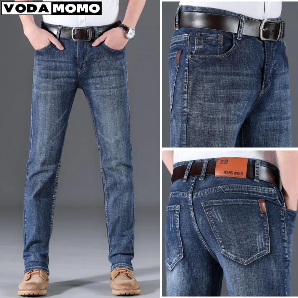 Men Spring Slim Jeans Casual Loose Straight Solid Elasticity Washed Bleached Versatile Male Korean Version Trend Long Pants
Men Spring Slim Jeans Casual Loose Straight Solid Elasticity Washed Bleached Versatile Male Korean Version Trend Long Pants