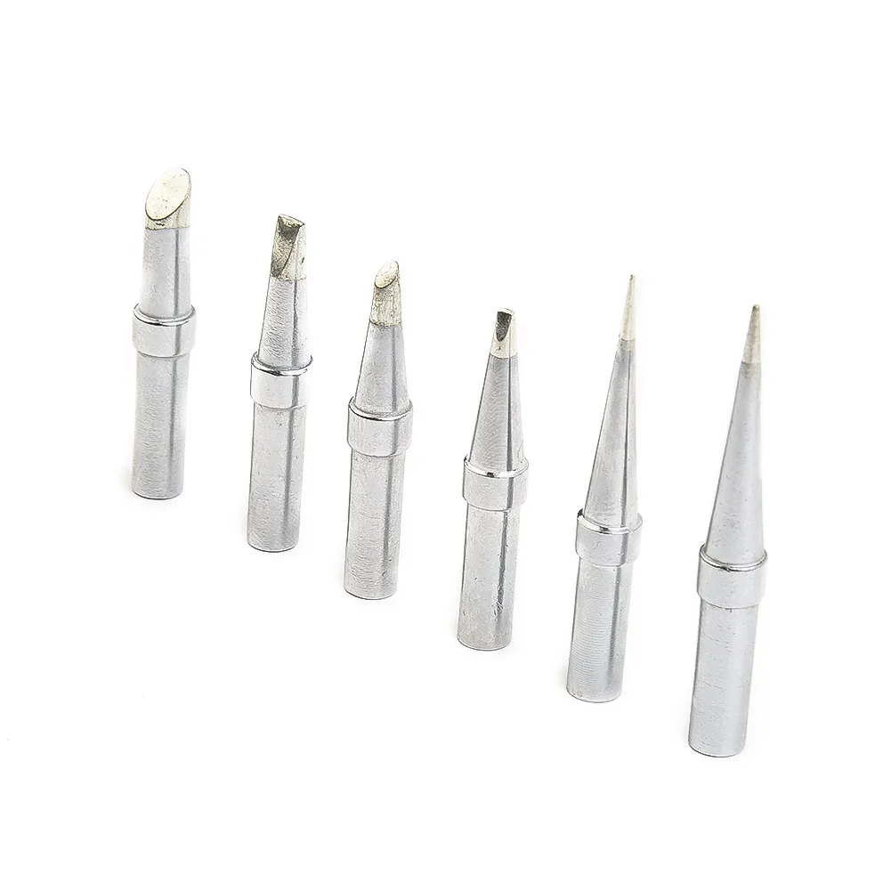 Accessories Soldering Iron Tips 6pcs For Weller WE1010NA WESD51 WES50/51 Long Conical Metalworking Oxygen-free copper Silver
Accessories Soldering Iron Tips 6pcs For Weller WE1010NA WESD51 WES50/51 Long Conical Metalworking Oxygen-free copper Silver