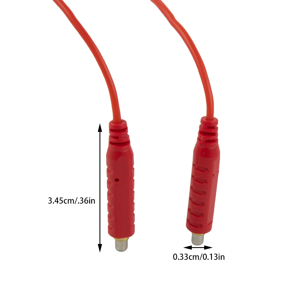 1pc Magnetic Test Lead Silicone Soft Flexible Jumper Test Wire 30VAC 5A Length 3.3ft Magnetic Jumper Silicone Cable Red Yellow
1pc Magnetic Test Lead Silicone Soft Flexible Jumper Test Wire 30VAC 5A Length 3.3ft Magnetic Jumper Silicone Cable Red Yellow