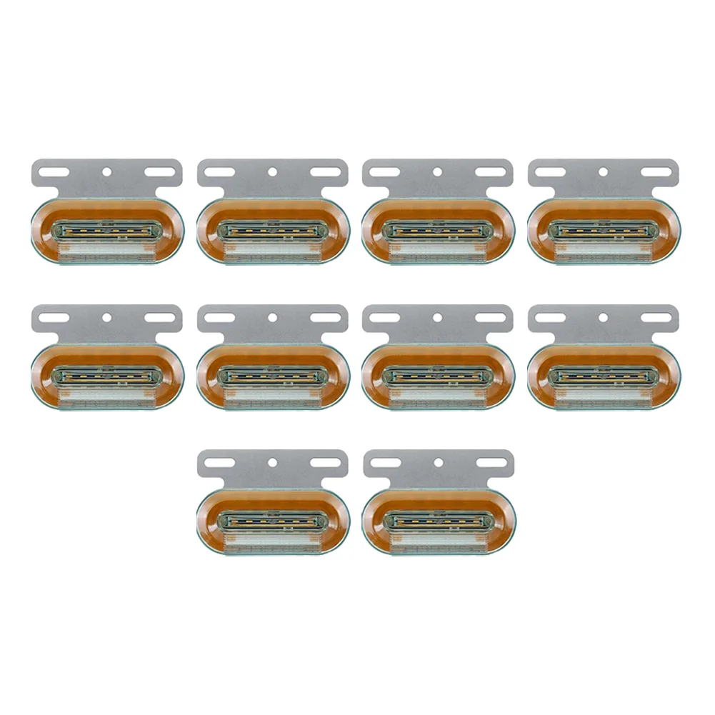V X Simple Design Truck Yellow Marker Lights LED Side Marker Lights Trailer Light V Easy To Remove Easy To Use
V X Simple Design Truck Yellow Marker Lights LED Side Marker Lights Trailer Light V Easy To Remove Easy To Use