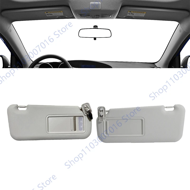 

Car Sun Visor Accessories For Mazda 3 2010 2011 2012 2013 BBM2-69-320C-75 BBM3-69-320C-75 Interior Roof Sunvisor With Light