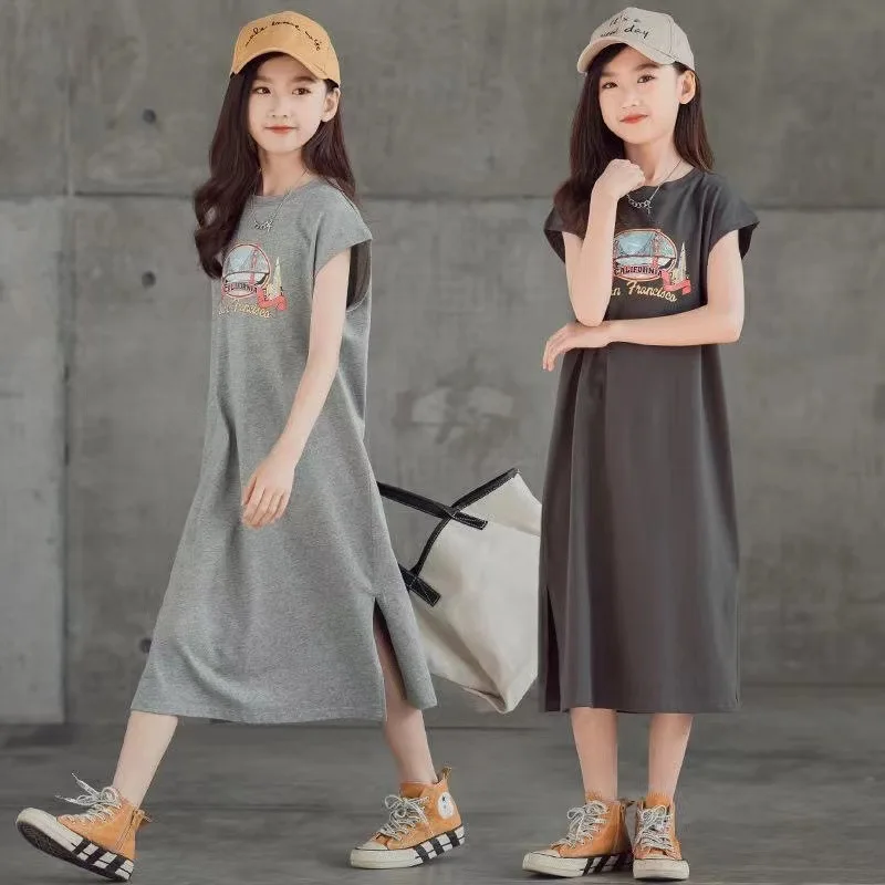 Summer Girl Princess Short Sleeve Cotton Dresses for Baby Print Costume Hot Selling Kids Dress 5-13 Year
Summer Girl Princess Short Sleeve Cotton Dresses for Baby Print Costume Hot Selling Kids Dress 5-13 Year