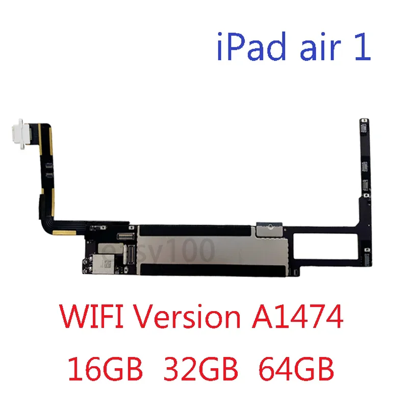 Original Free iCloud A1474 Ipad Motherboard For Ipad Air Wifi Version 16GB 32GB 64GB Ipad 5 Mainboard
Original Free iCloud A1474 Ipad Motherboard For Ipad Air Wifi Version 16GB 32GB 64GB Ipad 5 Mainboard