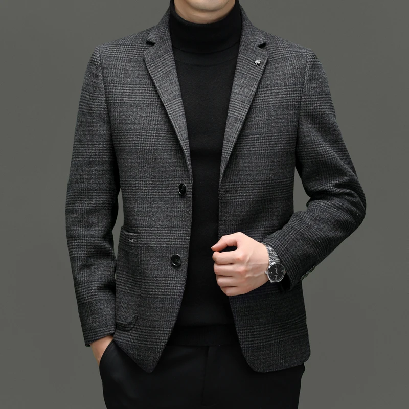 2024-New Business Casual Trend Italian Style Slim Fit Fit Comfortable Fashion Hosting Travel Wedding Men's Wool Blazer Wool Suit
2024-New Business Casual Trend Italian Style Slim Fit Fit Comfortable Fashion Hosting Travel Wedding Men's Wool Blazer Wool Suit