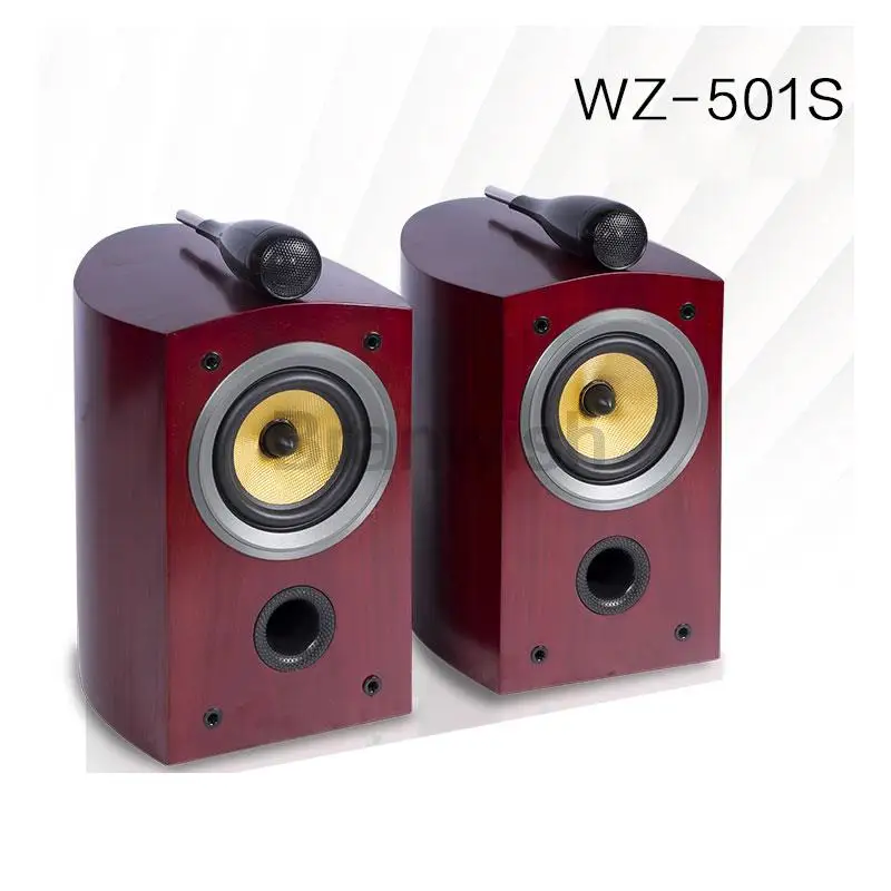 

5.5 Inch Fever Passive Bookshelf HiFi Speaker Two-Way Professional Audio 8Ω Monitor Speakers 100W Sound Box High Power Speaker
