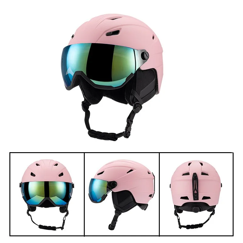 

Ski Helmet Integrally Molded PC EPS High Quality Snow Helmets Men Women Ski Skateboard Snowboard Motorcycle Snowmobile Helmet