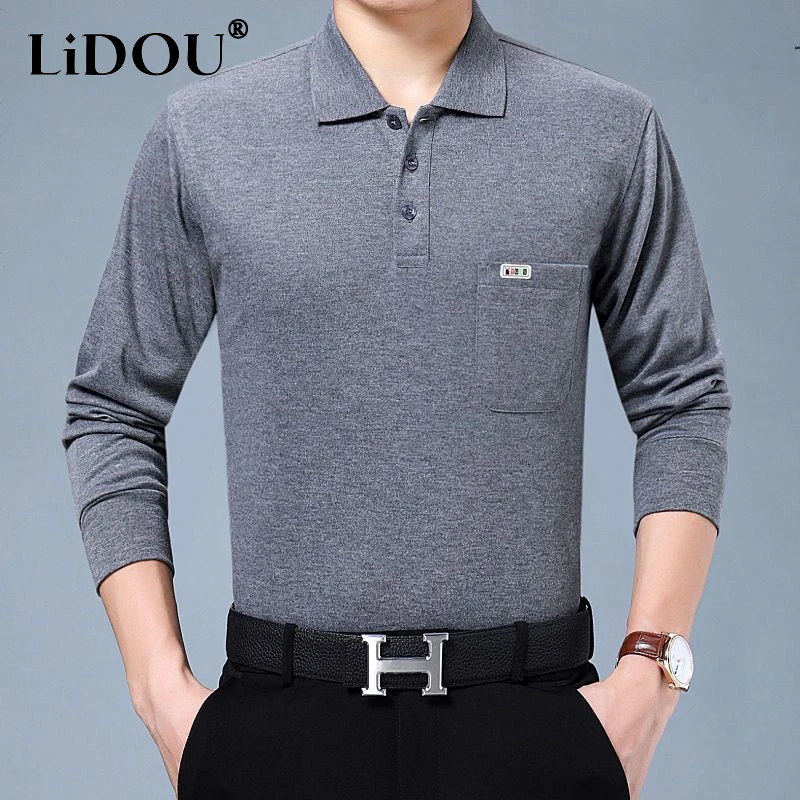 2023 New Spring Autumn Vintage Korean Fashion Business Polo Shirts Casual Harajuku High Quality Solid Color Slim Fit Tops Men
2023 New Spring Autumn Vintage Korean Fashion Business Polo Shirts Casual Harajuku High Quality Solid Color Slim Fit Tops Men