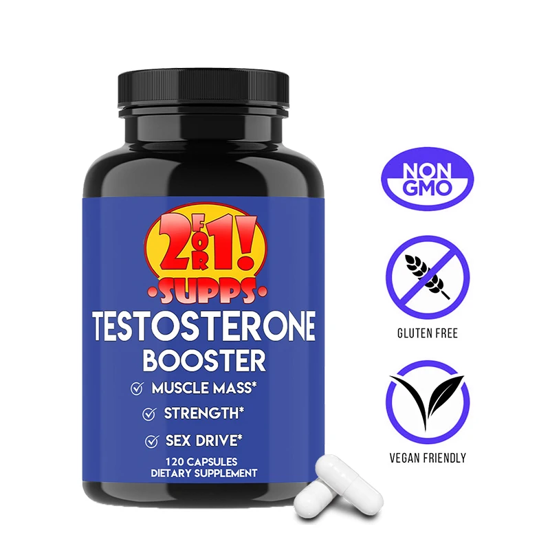 Men's Supplement - for Muscle Mass and Strength, 120 Capsules Dietary Supplement, Non-GMO, Gluten-Free
Men's Supplement - for Muscle Mass and Strength, 120 Capsules Dietary Supplement, Non-GMO, Gluten-Free