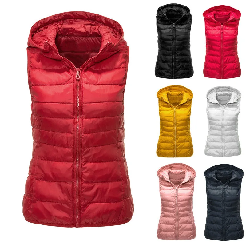 2022 Warm Undershirt Undershirt Hooded Down Undershirt Female, Autumn and Winter New Fashion Shoulders Slim Vest Cotton Clothing
2022 Warm Undershirt Undershirt Hooded Down Undershirt Female, Autumn and Winter New Fashion Shoulders Slim Vest Cotton Clothing