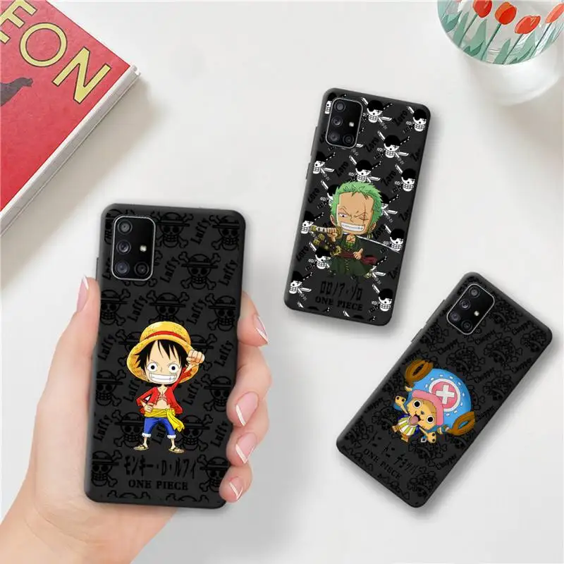 

Anime One Piece Luffy Zoro Chopper Phone Case For Samsung Galaxy A03S A52 A13 A53 A73 A72 A12 A31 A81 A30 A32 A50 A80 A71 A51 5G