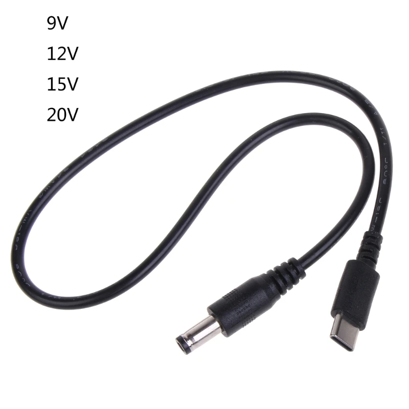 UsbC- to DC5.5x2.1mm 9V 12V 15V 20V Trigger Power Cable for LCD Monitors Cine Broadcast Radio 9V 12V 15V 20V Devices
UsbC- to DC5.5x2.1mm 9V 12V 15V 20V Trigger Power Cable for LCD Monitors Cine Broadcast Radio 9V 12V 15V 20V Devices