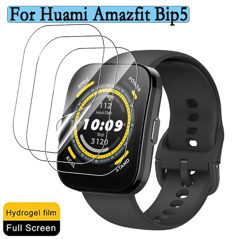 Hydrogel Films For Huami Amazfit Bip5 Screen Protector Full Cover HD High Quality Smart Watch Film Accessories
Hydrogel Films For Huami Amazfit Bip5 Screen Protector Full Cover HD High Quality Smart Watch Film Accessories