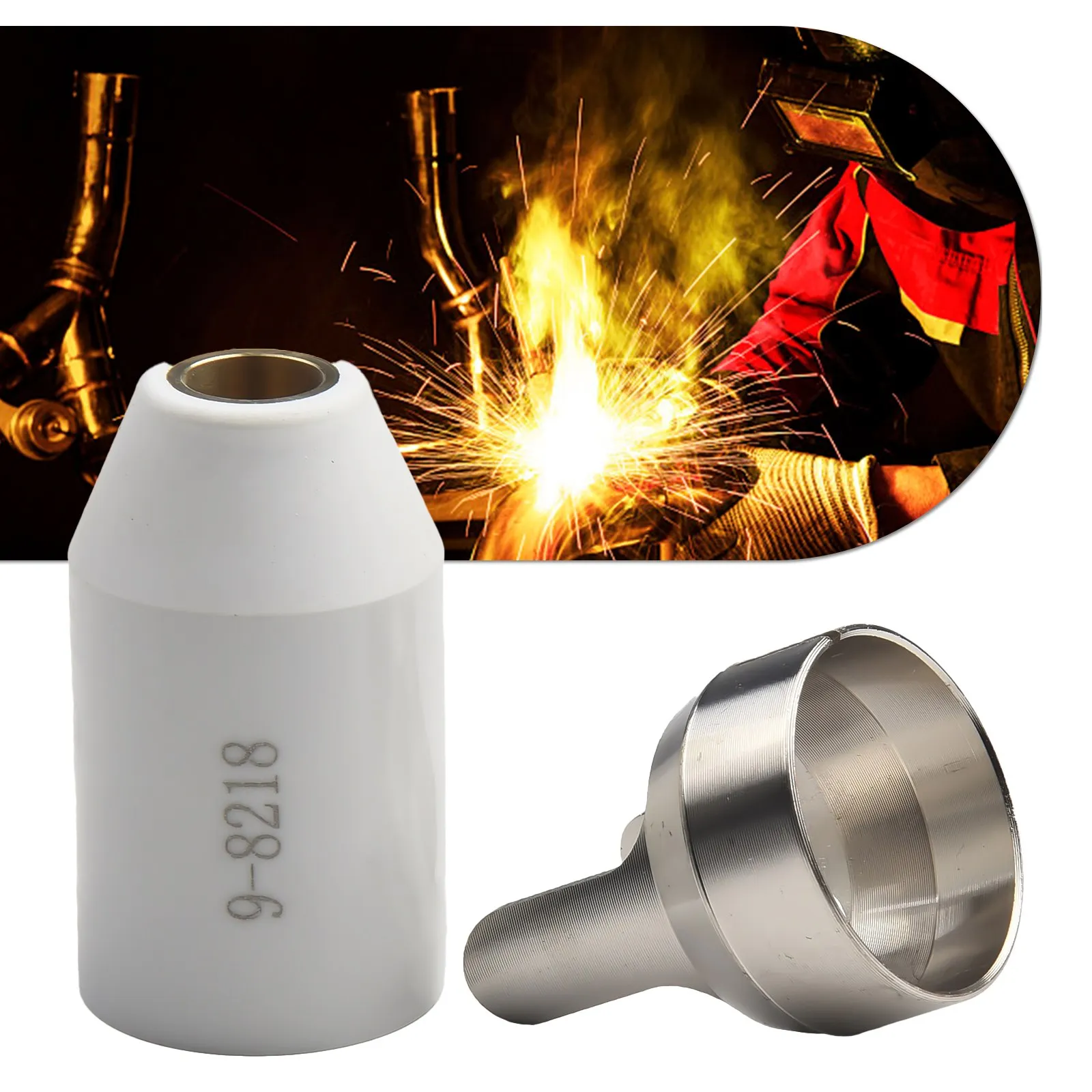 2pcs WS 9-8218 9-8251 Plasma Torch Shield Cup Standoff Holder WSP- 10079 With Guard WSP- 10081 Kit For SL60 SL100 Consumables
2pcs WS 9-8218 9-8251 Plasma Torch Shield Cup Standoff Holder WSP- 10079 With Guard WSP- 10081 Kit For SL60 SL100 Consumables