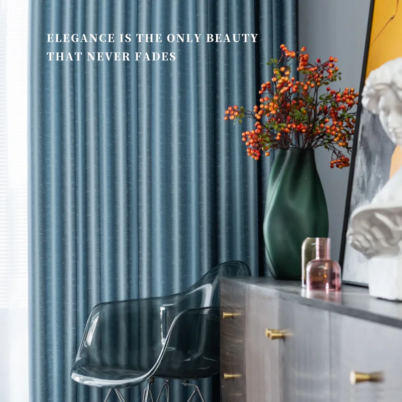 Curtains for Bedroom Living Dining Room Nordic Simple High Shading Modern Luxury High Precision High Temperature Stereotype
Curtains for Bedroom Living Dining Room Nordic Simple High Shading Modern Luxury High Precision High Temperature Stereotype