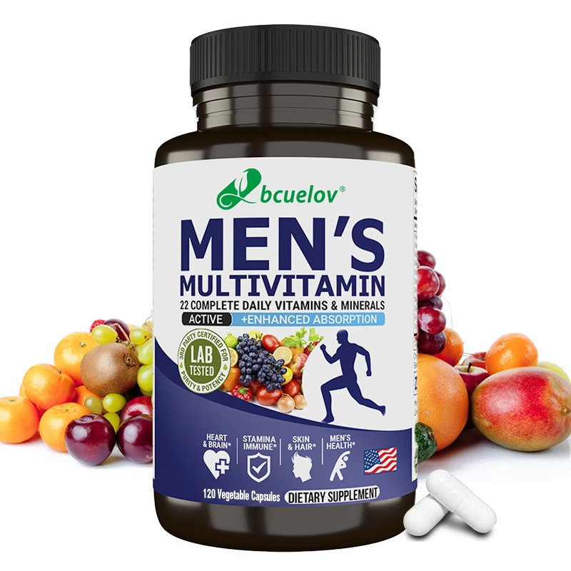 Bcuelov Men's Vitamin -22 Combinations, Daily Vitamins and Minerals for Comprehensive Health and Immunity
Bcuelov Men's Vitamin -22 Combinations, Daily Vitamins and Minerals for Comprehensive Health and Immunity