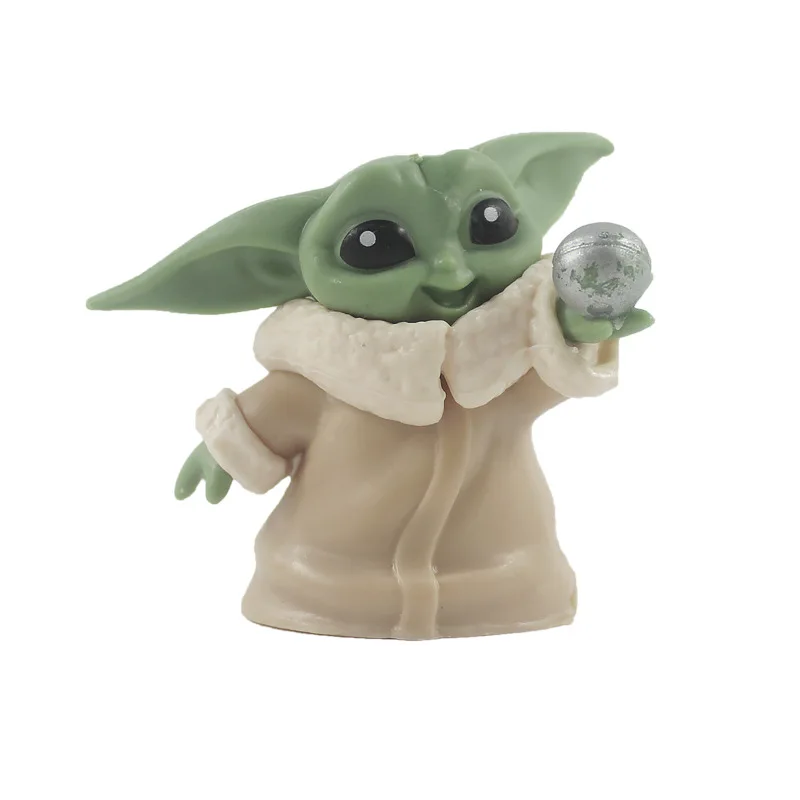 6cm Baby Yoda Action Figures Disney Anime Figure Toys Cute Elf Desk Decoration Kawaii Room Decor Birthday Kids Gifts
6cm Baby Yoda Action Figures Disney Anime Figure Toys Cute Elf Desk Decoration Kawaii Room Decor Birthday Kids Gifts