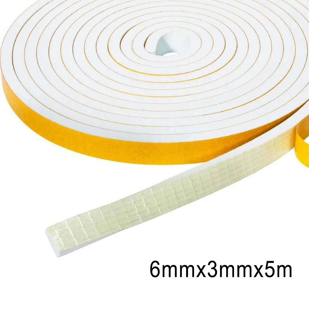 2/4/5M Rubber Seal Weather Strip Foam Sticky Tape Door Draught Excluder Draft Stopper Thicker Anti-Cold Gap Blocker
2/4/5M Rubber Seal Weather Strip Foam Sticky Tape Door Draught Excluder Draft Stopper Thicker Anti-Cold Gap Blocker