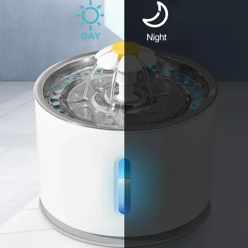 USB Indoor Water Cat Pet Puppy Quiet Drinking Dispenser Bowls Fountains Automatic Ultra Feeder Fountain LED Dog
USB Indoor Water Cat Pet Puppy Quiet Drinking Dispenser Bowls Fountains Automatic Ultra Feeder Fountain LED Dog