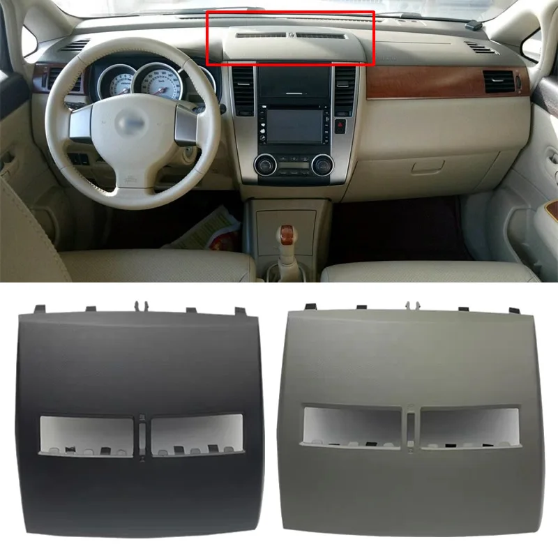 For Nissan Tiida 2005-2011 Car Air Conditioner Outlet Finisher-Instrument Panel Air Conditioning Vents Cover Shell
For Nissan Tiida 2005-2011 Car Air Conditioner Outlet Finisher-Instrument Panel Air Conditioning Vents Cover Shell