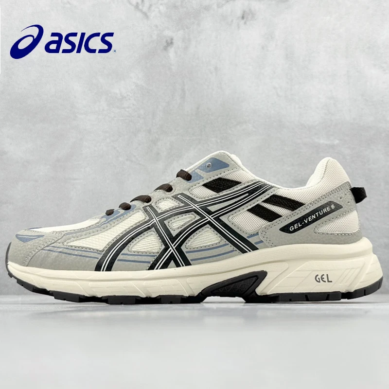 

Original Classic Cushion Tenis Asics Gel Venture 6 Men Running Shoes Gel Venture6 Gel6 Women Sneaker Breathable Sport Unisex