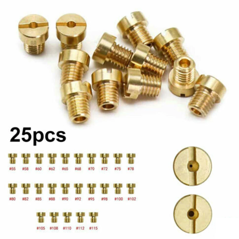 25PCS/Set M6 Motorcycle Carburetor Main Jets Slow Pilot Jets For Dellorto & Mikuni Carburetors 6mm Main Jet Set Injector Nozzle
25PCS/Set M6 Motorcycle Carburetor Main Jets Slow Pilot Jets For Dellorto & Mikuni Carburetors 6mm Main Jet Set Injector Nozzle