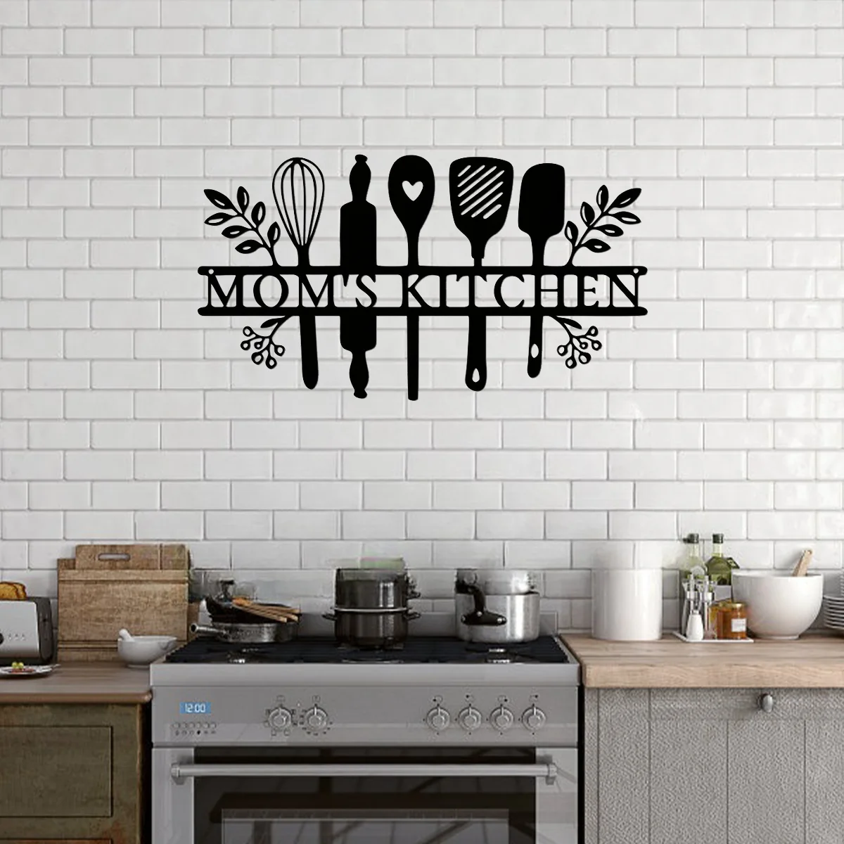 

Kitchen Metal Sign Kitchen Signs Home Decor Rustic Metal Kitchen Decor Sign Country Farmhouse Decoration Wall Mounted Sticker Wa