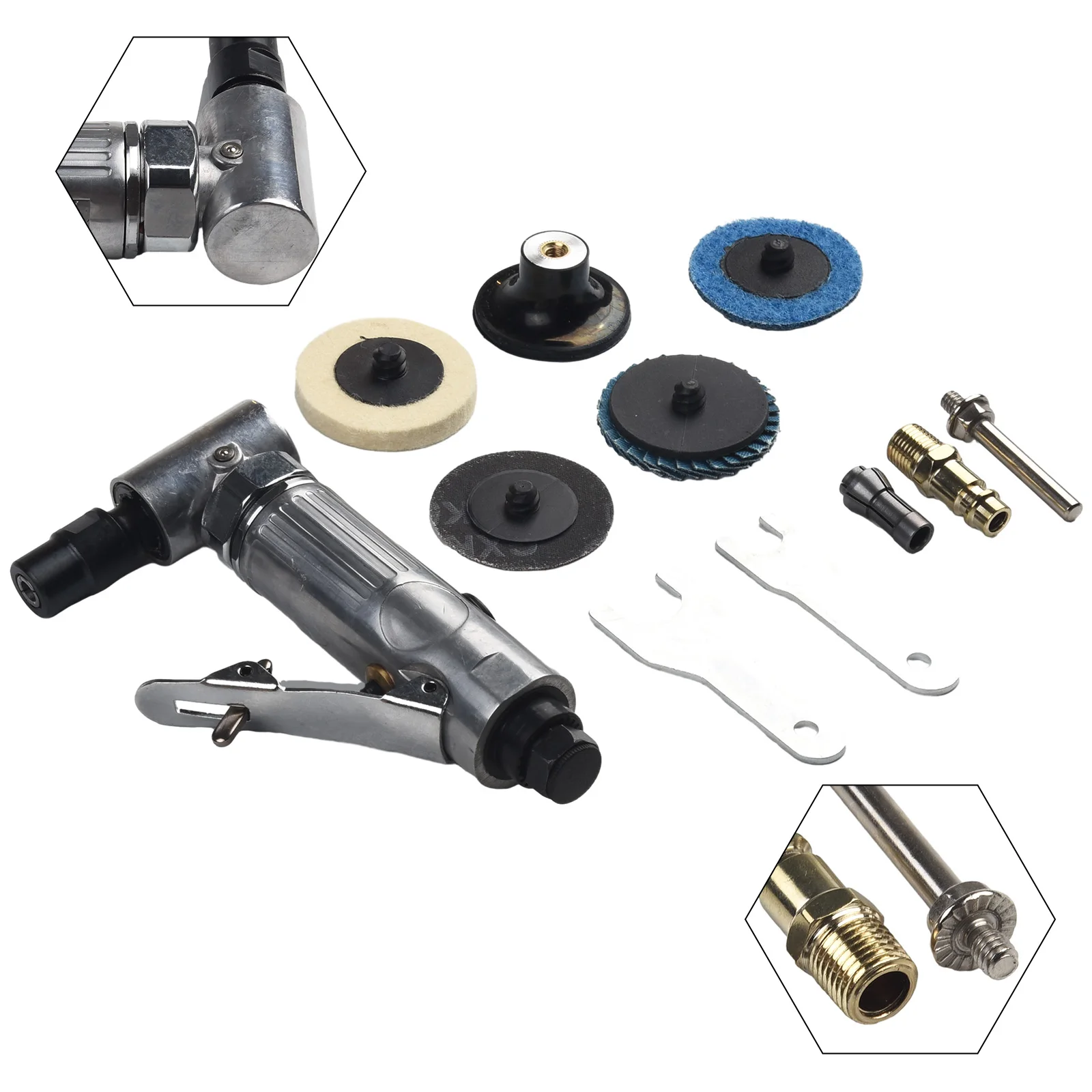 For Grinding And Repairing Tool Set 90psi Durable Easy Operation Angle Grinder Grinding Tool Set 1/4inch 20000rpm
For Grinding And Repairing Tool Set 90psi Durable Easy Operation Angle Grinder Grinding Tool Set 1/4inch 20000rpm