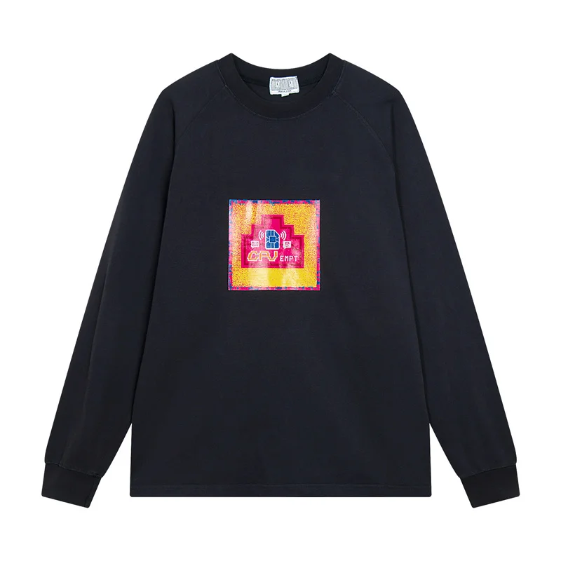 Black Long Sleeve CAVEMPT Crew Neck T-Shirt Sweatshirt Mens Womens Best Quality Oversized C.E Cav Empt Tops T Shirt
Black Long Sleeve CAVEMPT Crew Neck T-Shirt Sweatshirt Mens Womens Best Quality Oversized C.E Cav Empt Tops T Shirt