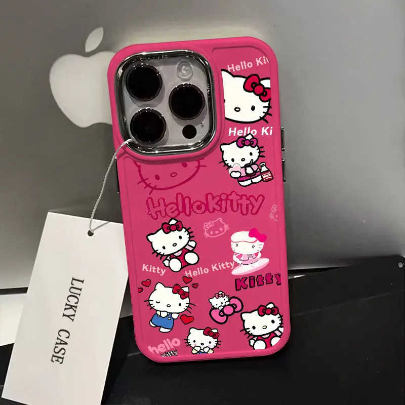 Miniso Kawaii Hello Kittys Anti Drop Phone Case Iphone14Pro15Promax Cute Colorful Painting Full Cover Soft Case for Girl Gifts
Miniso Kawaii Hello Kittys Anti Drop Phone Case Iphone14Pro15Promax Cute Colorful Painting Full Cover Soft Case for Girl Gifts