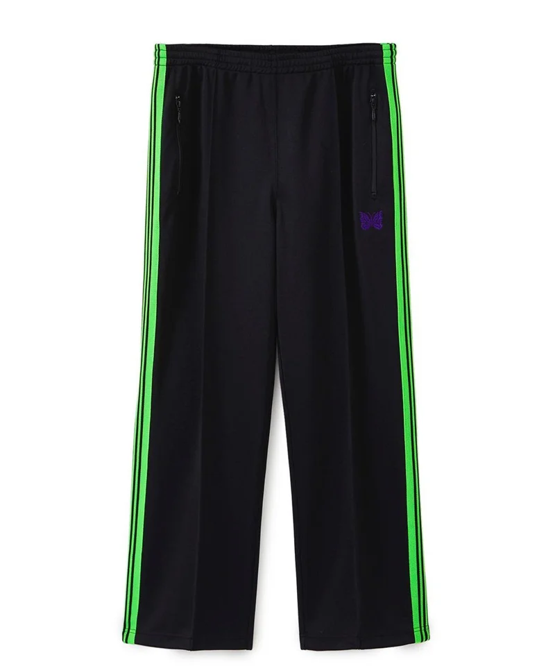 Butterfly Embroidery Needles Good Quality Black Stripe Webbing Long Pants Mens Womens Loose Elastic Waist AWGE Sweatpants
Butterfly Embroidery Needles Good Quality Black Stripe Webbing Long Pants Mens Womens Loose Elastic Waist AWGE Sweatpants