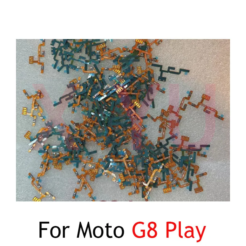 

10 шт. для Motorola Moto G8 Play Plus Power Lite переключатель включения/выключения громкости Боковая кнопка гибкий кабель