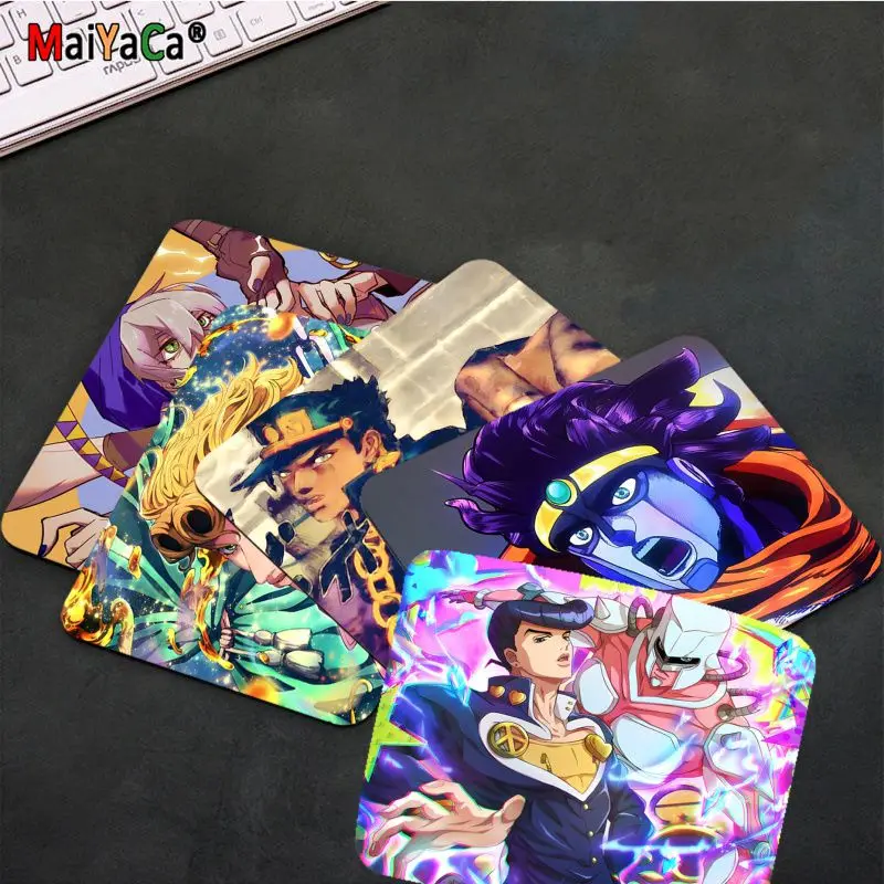 Cartoon Anime JoJos Bizarre Adventure Mousepad 25x29cm Small Table Mat Student Mousepad Computer Keyboard Mousemat
Cartoon Anime JoJos Bizarre Adventure Mousepad 25x29cm Small Table Mat Student Mousepad Computer Keyboard Mousemat