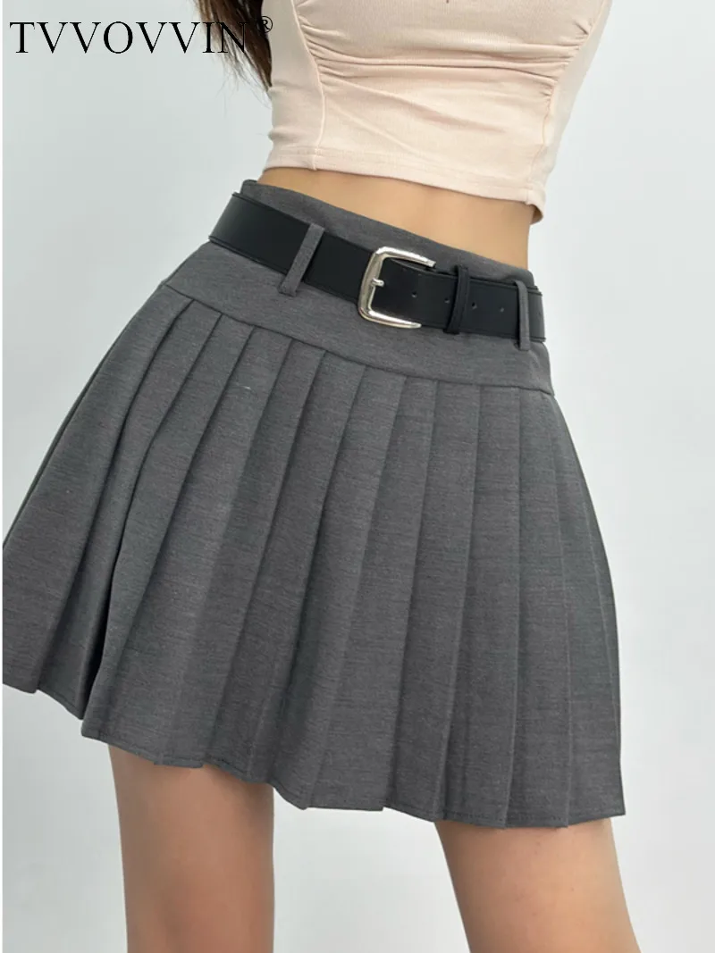 TVVOVVIN 2023 All Season Women's High Street Spicy Girls High Waist Belt Knitted Pleated Fashion Solid Color Half culottes1NBY
TVVOVVIN 2023 All Season Women's High Street Spicy Girls High Waist Belt Knitted Pleated Fashion Solid Color Half culottes1NBY