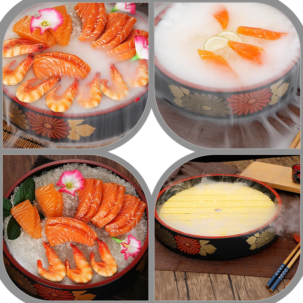 Sashimi Dry Ice Plate Japanese Salmon Seafood Food Tray Restaurant High-End Flat Plate Serving Plate
Sashimi Dry Ice Plate Japanese Salmon Seafood Food Tray Restaurant High-End Flat Plate Serving Plate
