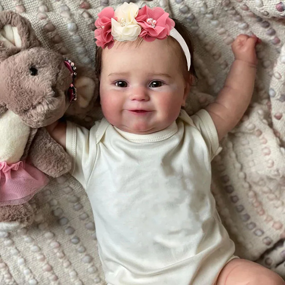 50Cm Full Body Silicone Waterproof Reborn Doll Maddie Hand-Detailed Painting with Visible Veins Lifelike 3D Skin Tone Gift
50Cm Full Body Silicone Waterproof Reborn Doll Maddie Hand-Detailed Painting with Visible Veins Lifelike 3D Skin Tone Gift