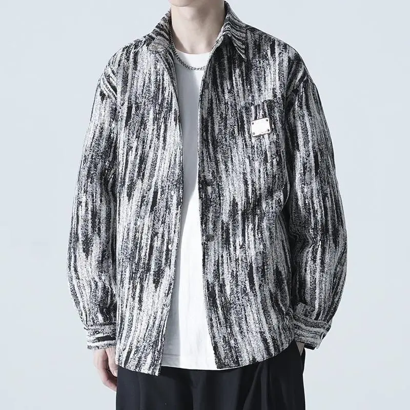 Men's Clothing 2024 Spring and Autumn Cargo Denim Coat Men's New Senior Sense Loose Korean Fashion Tie Dye Cardigan Shirt Jacket
Men's Clothing 2024 Spring and Autumn Cargo Denim Coat Men's New Senior Sense Loose Korean Fashion Tie Dye Cardigan Shirt Jacket