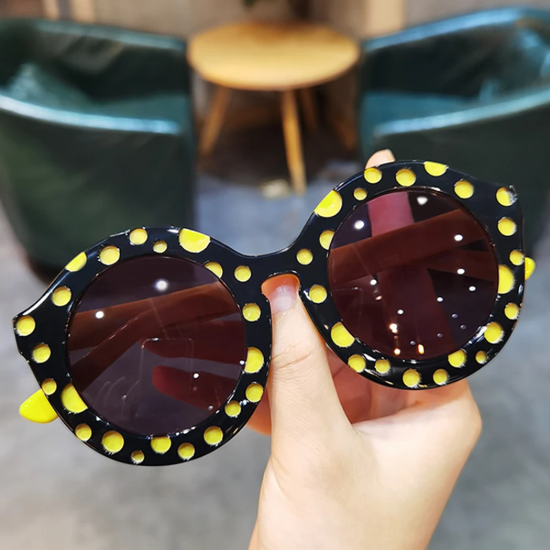 JIANDAN BRAND New Plate Round Frame Sunglasses Women Trendy Kids Style UV Protection Sunshade Eyewear
JIANDAN BRAND New Plate Round Frame Sunglasses Women Trendy Kids Style UV Protection Sunshade Eyewear