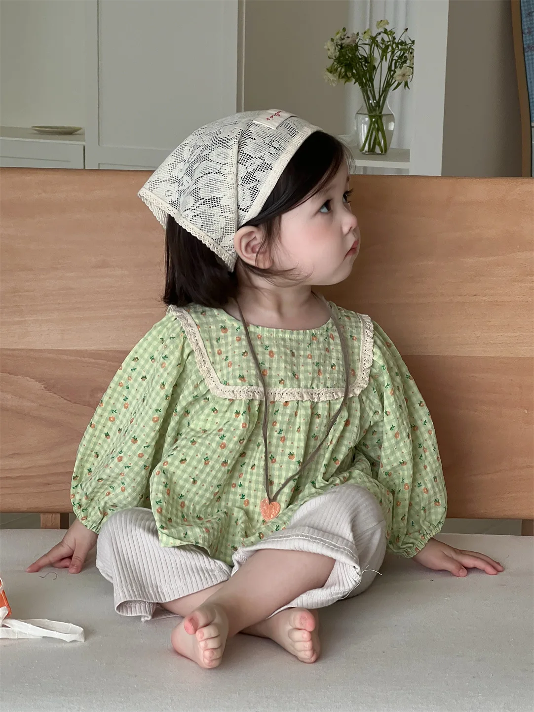 2025 Autumn New Baby Long Sleeve Loose Shirts Cotton Girls Cute Sweet Print Blouse Toddler Casual Plaid Tops Infant Clothes 12 S813fe20f964c4756a8d5c843c4df1bbfJ