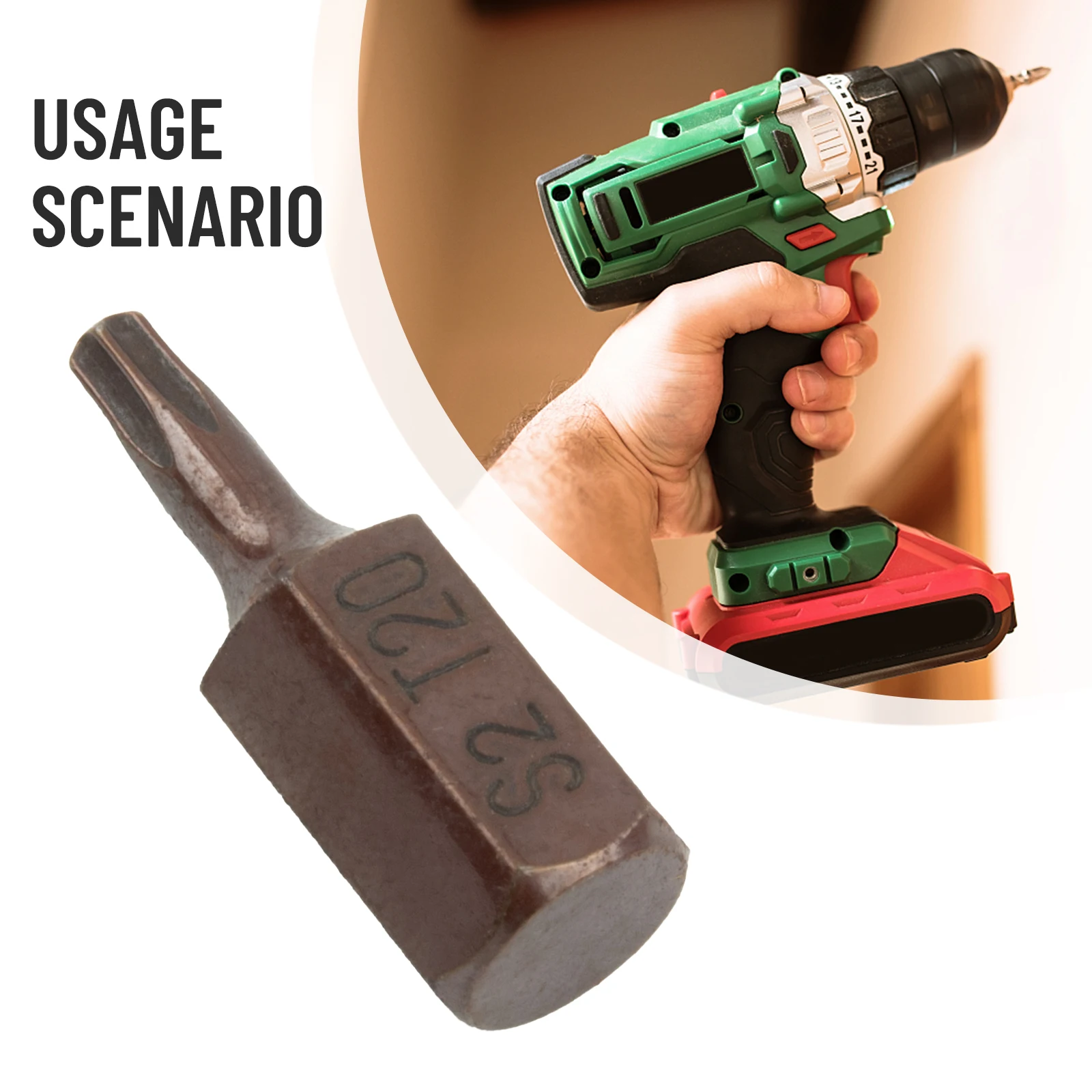 1pc 30MM Torx Screwdriver Bits Electric Wrench Socket Bit Magnetic Hex Shank Screwdrive Hand Tool T20/T25/T30/T40/T45/T50/T55
1pc 30MM Torx Screwdriver Bits Electric Wrench Socket Bit Magnetic Hex Shank Screwdrive Hand Tool T20/T25/T30/T40/T45/T50/T55