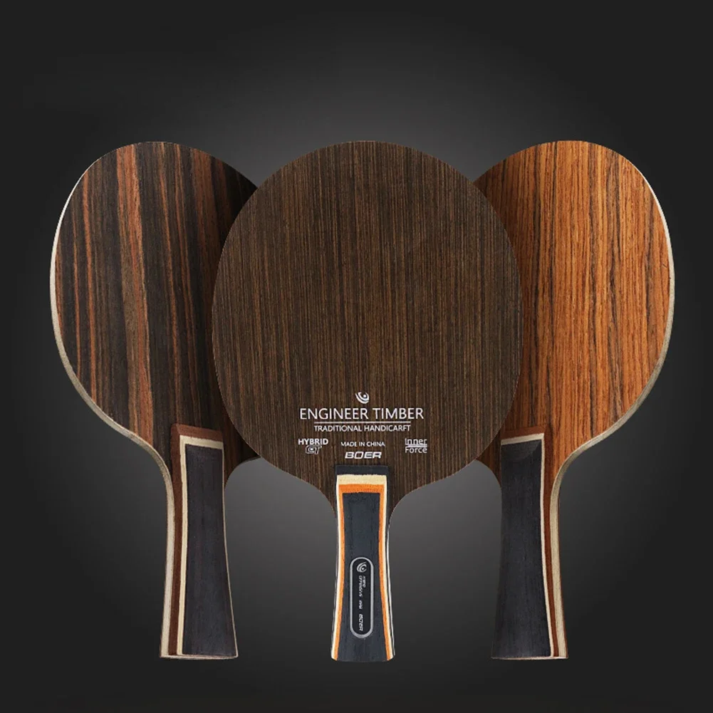 Super Hard Table Tennis Racket Bottom Plate 5 Ply High Speed Pong Blade Long Handle For Quick Attack Offensive Players
Super Hard Table Tennis Racket Bottom Plate 5 Ply High Speed Pong Blade Long Handle For Quick Attack Offensive Players