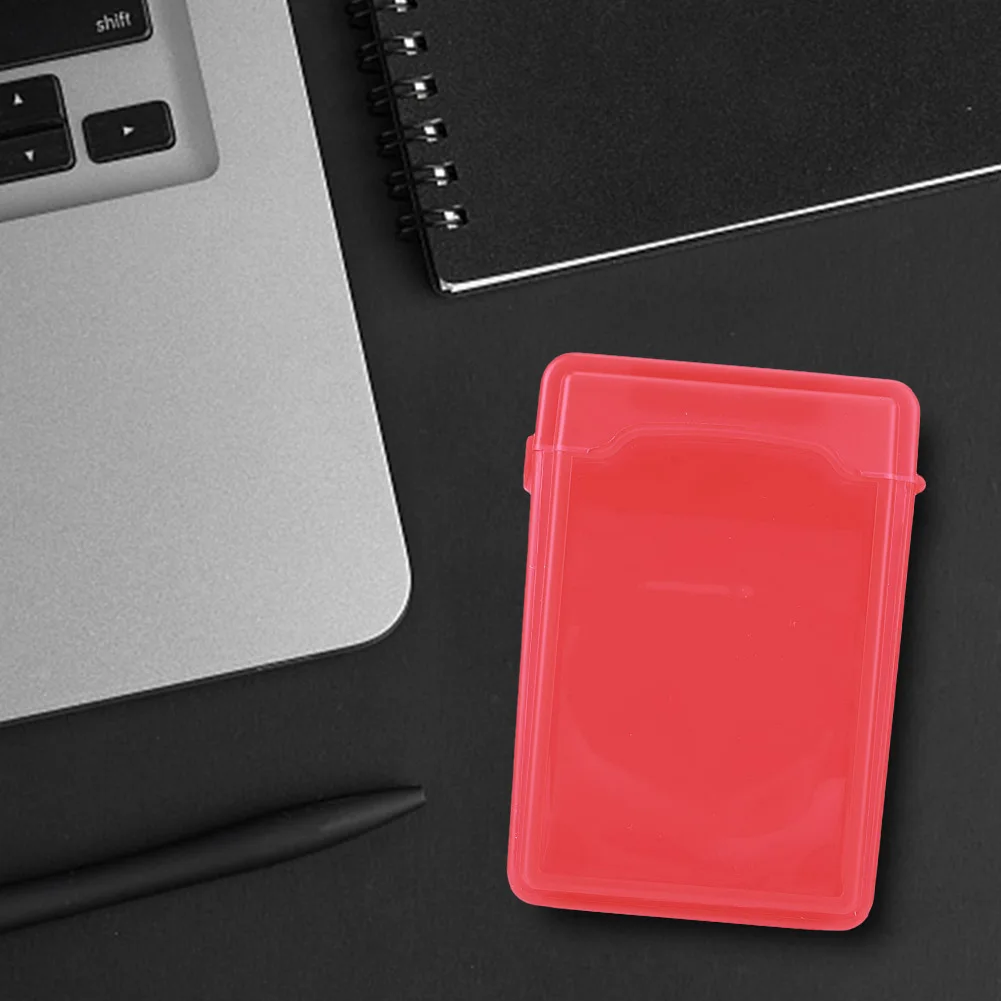 

3.5 Inch IDE SATA External Hard Drive Disk Storage Box Multi Color Plastic Portable Hard Disk Protection Case HDD Enclosure Case