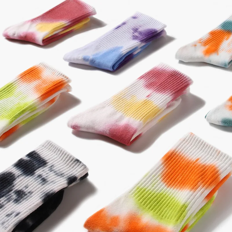 TANABATA Women's Tie Dye Cotton Short Socks Ins Red Rainbow Color Graffiti Street American Style Men's Sports Socks Wholesale
TANABATA Women's Tie Dye Cotton Short Socks Ins Red Rainbow Color Graffiti Street American Style Men's Sports Socks Wholesale