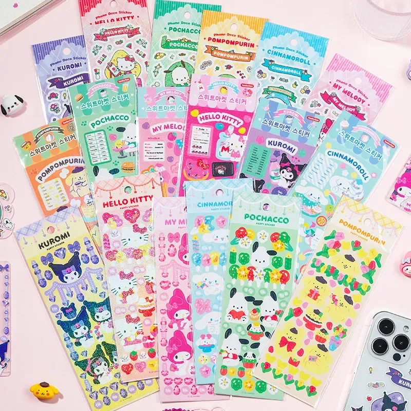 30/50/100pcs Sanrio Waterproof Stickers Anime Cinnamon Kuromi Student Diy Handbook Decoration Stickers Cute Stationery Stickers
30/50/100pcs Sanrio Waterproof Stickers Anime Cinnamon Kuromi Student Diy Handbook Decoration Stickers Cute Stationery Stickers