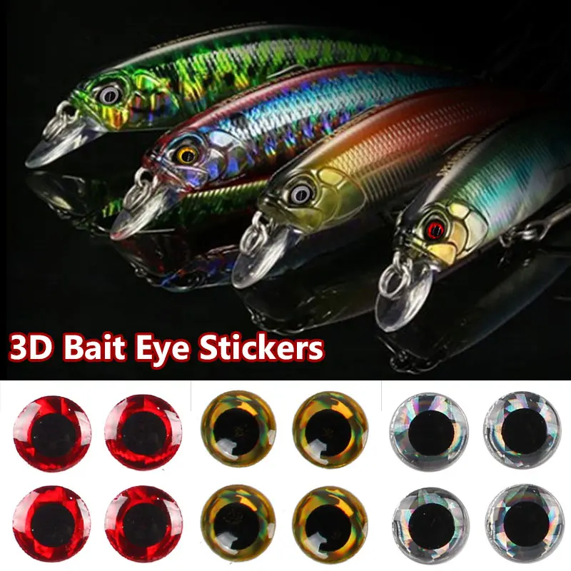 100Pcs 3D Fishing Lure Fish Eyes Artificial Fish Diy Eyes Stickers 3-6Mm Prop Bionic Fish-Eye Bait Gear Attraction Fish
100Pcs 3D Fishing Lure Fish Eyes Artificial Fish Diy Eyes Stickers 3-6Mm Prop Bionic Fish-Eye Bait Gear Attraction Fish